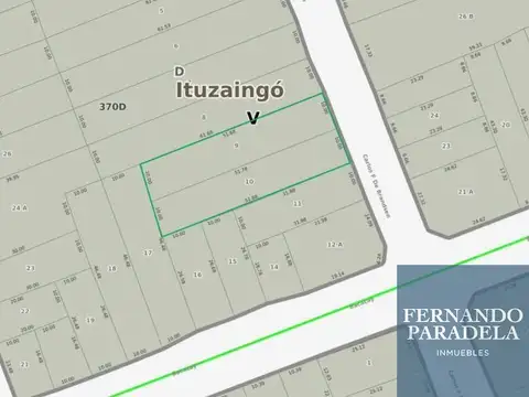 Terreno en Venta en Ituzaingo, USD 250.000