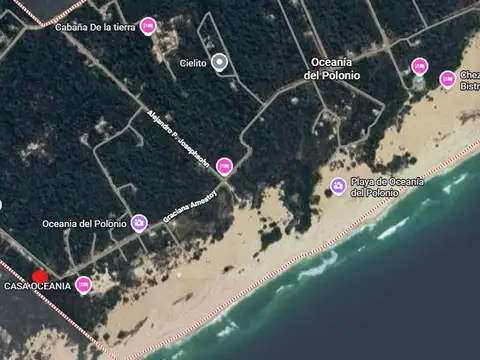VENTA TERRENO 550 m2 - OCEANIA DEL POLONIO - ROCHA