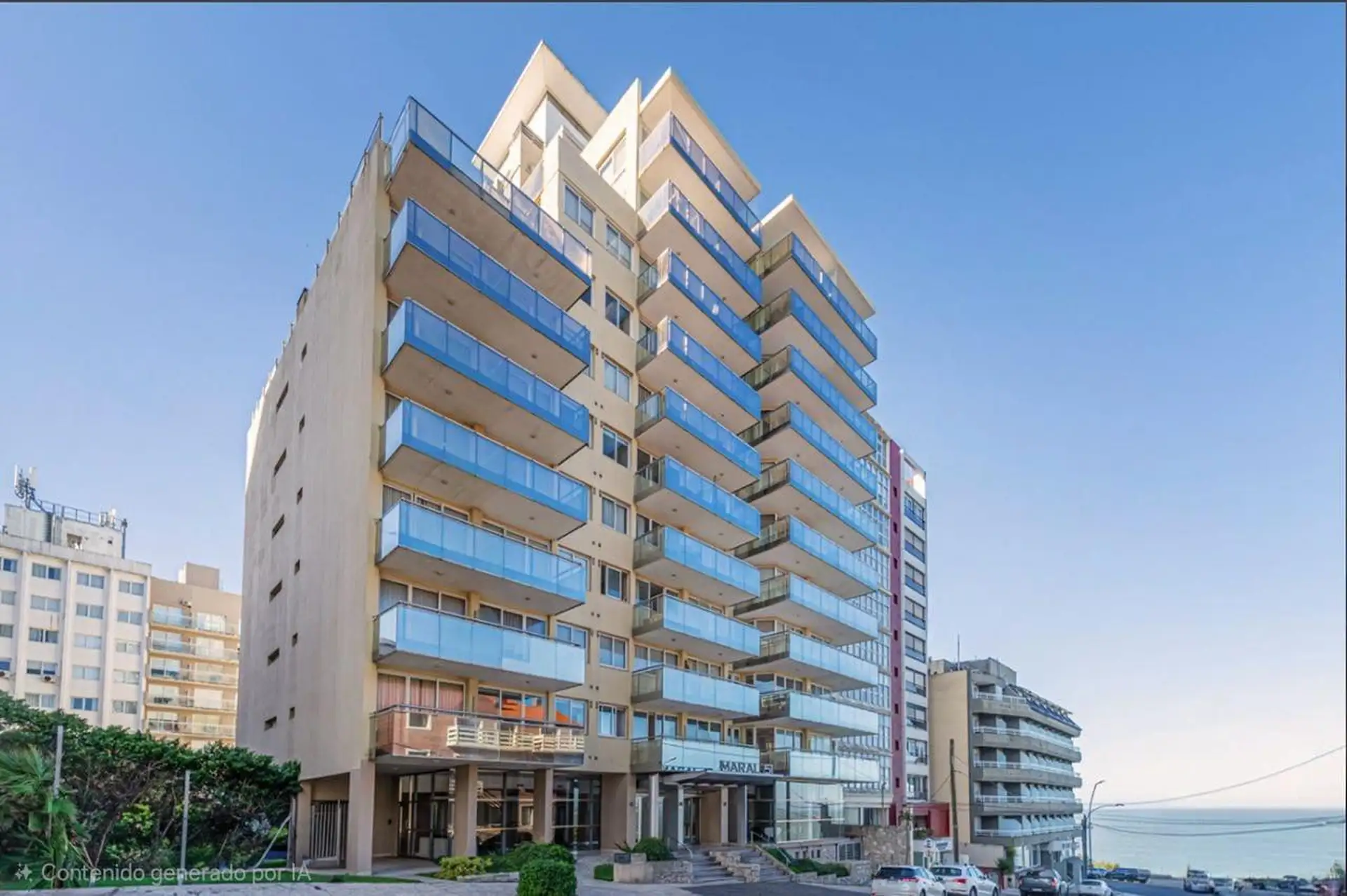Depto semipiso 4 amb con dependencia 230m² con cochera y pileta — Playa Chica