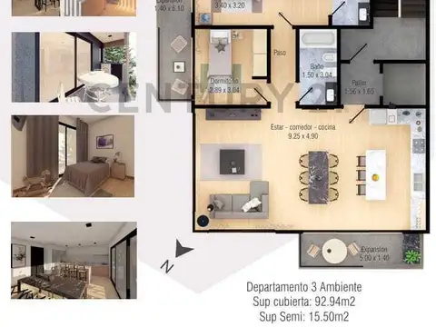 Departamento en Venta de 2 dormitorios