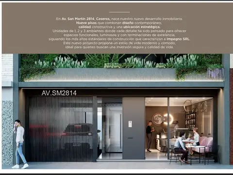 Av San Martin 2800, Piso 4