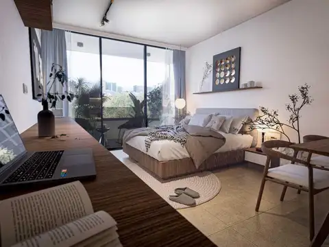 Departamento 2 ambientes con 1 baño