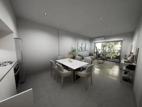 Departamento 2 ambientes con 1 baño