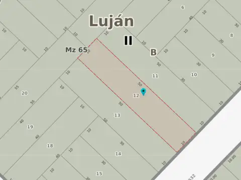 Lote de 500 m2 en venta en el barrio luna - lujan