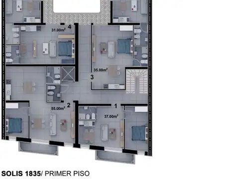 Departamento en Venta de Monoambiente