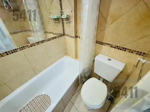 Departamento 2 ambientes con 2 baños