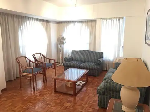 Departamento 3 ambientes Luminoso balcon Amenities amueblado amenities seguridad torre en Recoleta