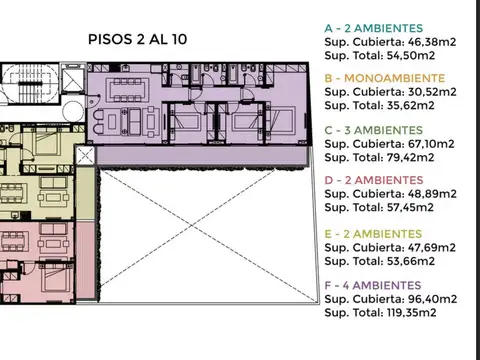 Departamento en Venta en Belgrano, USD 214.000