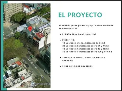 Departamento en Venta de 3 ambientes