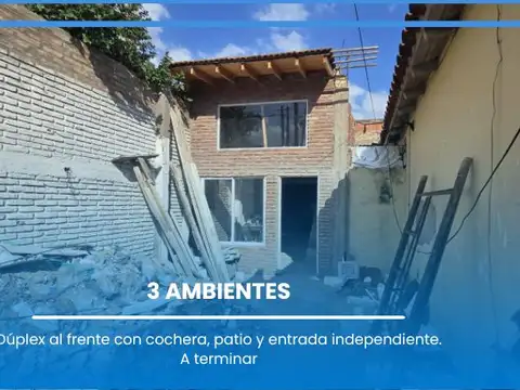 PH, CASA, DUPLEX, COCHERA, LOMAS DE ZAMORA, PATIO, A TERMINAR