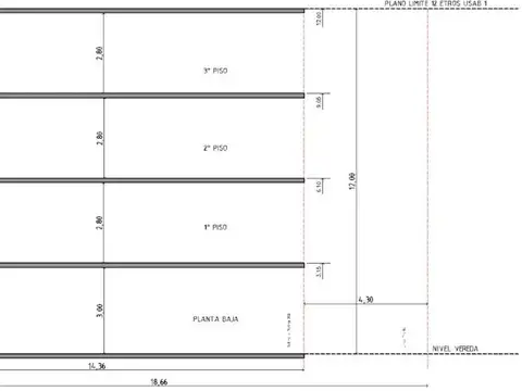 Terreno en Venta en Nuñez, USD 250.000