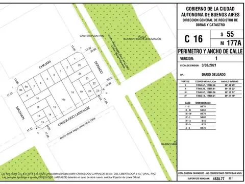 LARRALDE, CRISOLOGO 4400