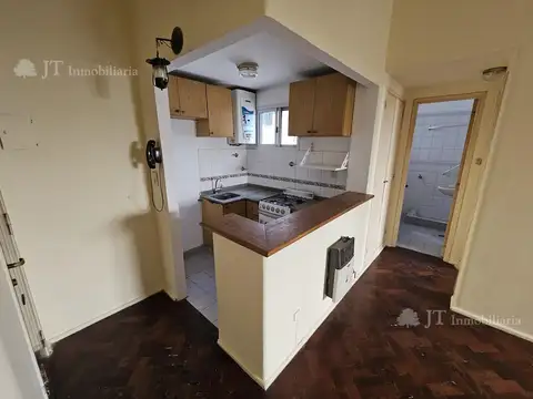 Departamento 2 ambientes con 1 baño