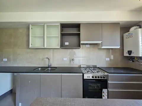 Venta departamento 1 dormitorio con balcón terraza y amenities  barrio Jorge Cura Rosario