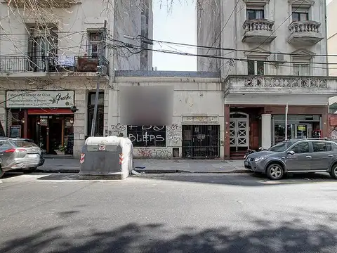 Terreno a mts de Av Callao y Av Corrientes con posibilidad de zocalo comercial y espacios verdes