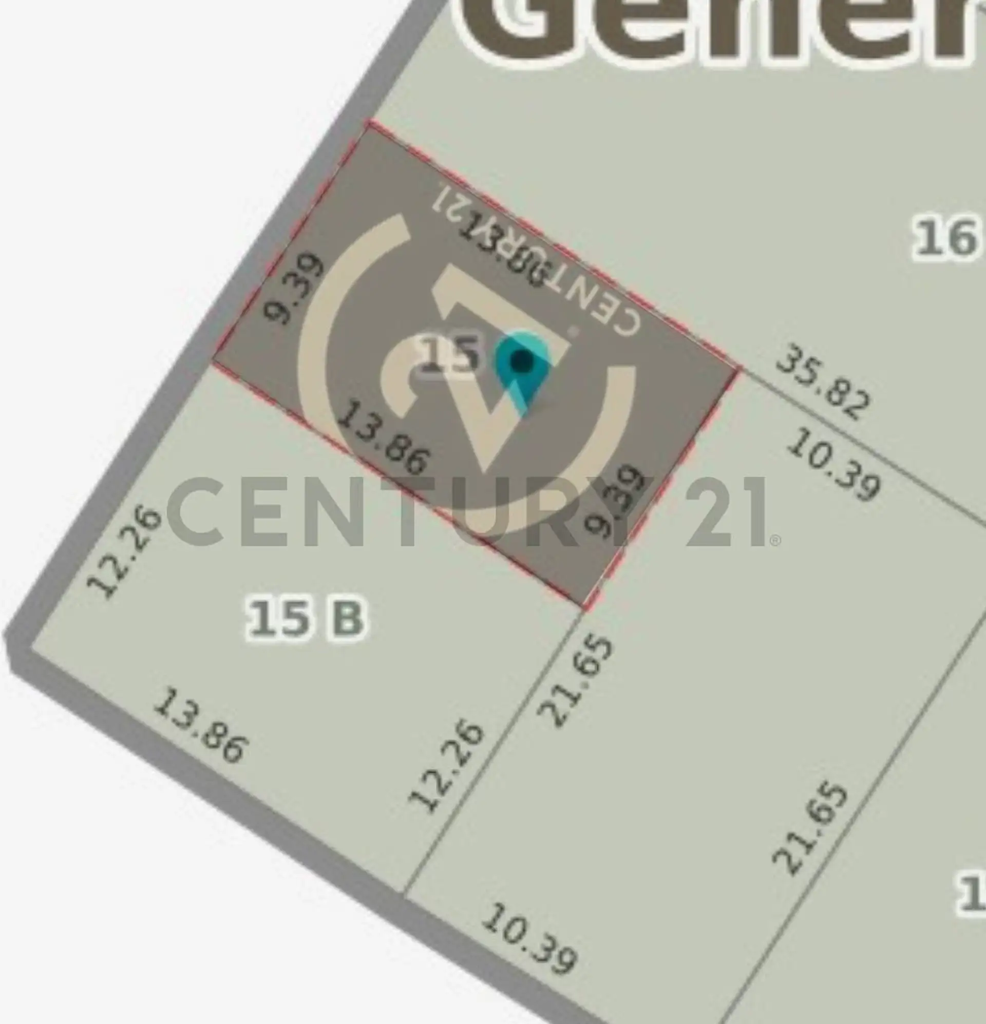 Lote en venta a una cuadra del Shopping Aldrey