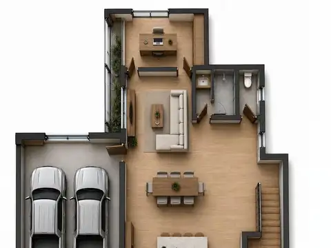 Casa en Venta con 2 cocheras