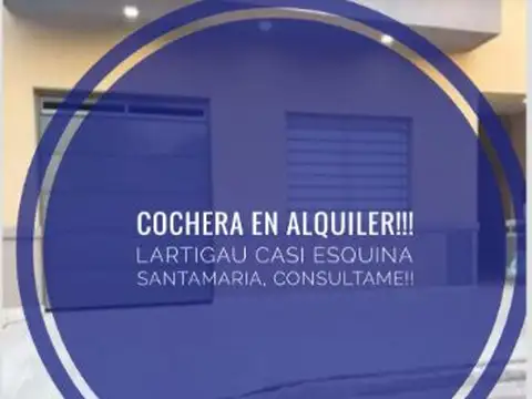 COCHERA EN ALQUILER