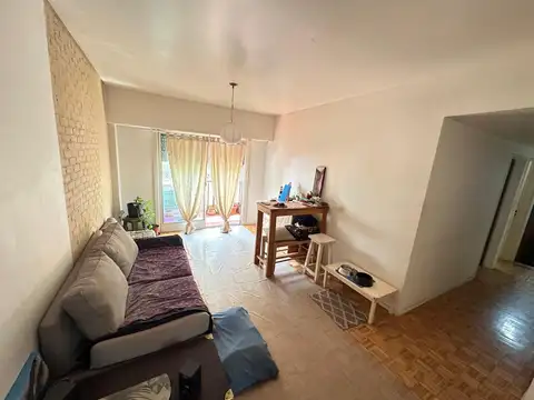 Dpto 3 amb. c/ amplio balcon corrido en Palermo Hollywood