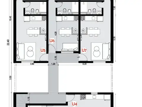 Departamento en Venta 3 años