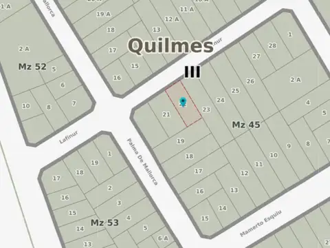 VENTA LOTE QUILMES OESTE