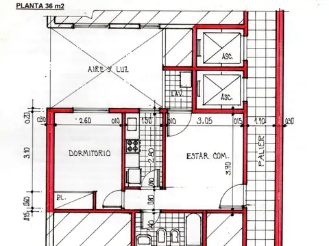 Departamento en Alquiler de 2 ambientes