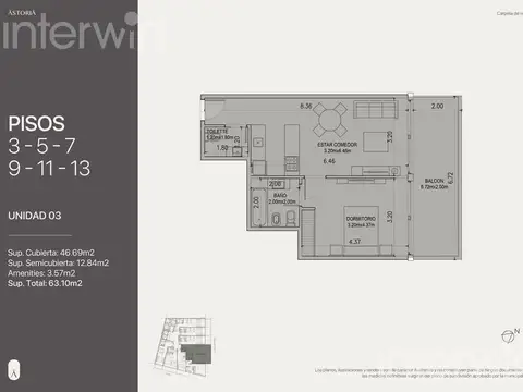 Departamento en Venta en Nuñez, Capital Federal