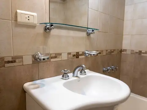 Departamento 2 ambientes con 1 baño