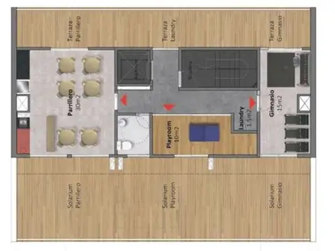 Venta Apto. de 2 dormitorios con cochera en Cordón