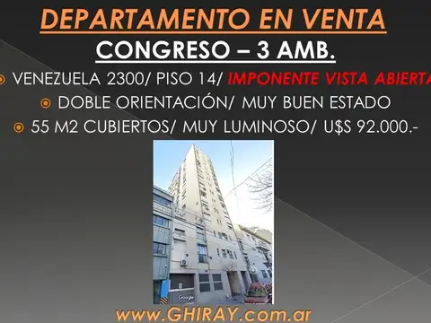 Venezuela 2300, Piso 14°