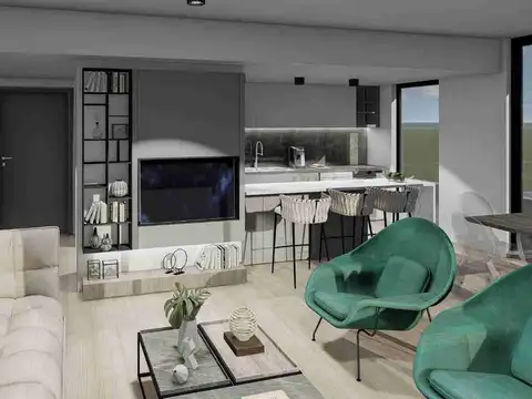 Departamento 3 ambientes con 3 baños