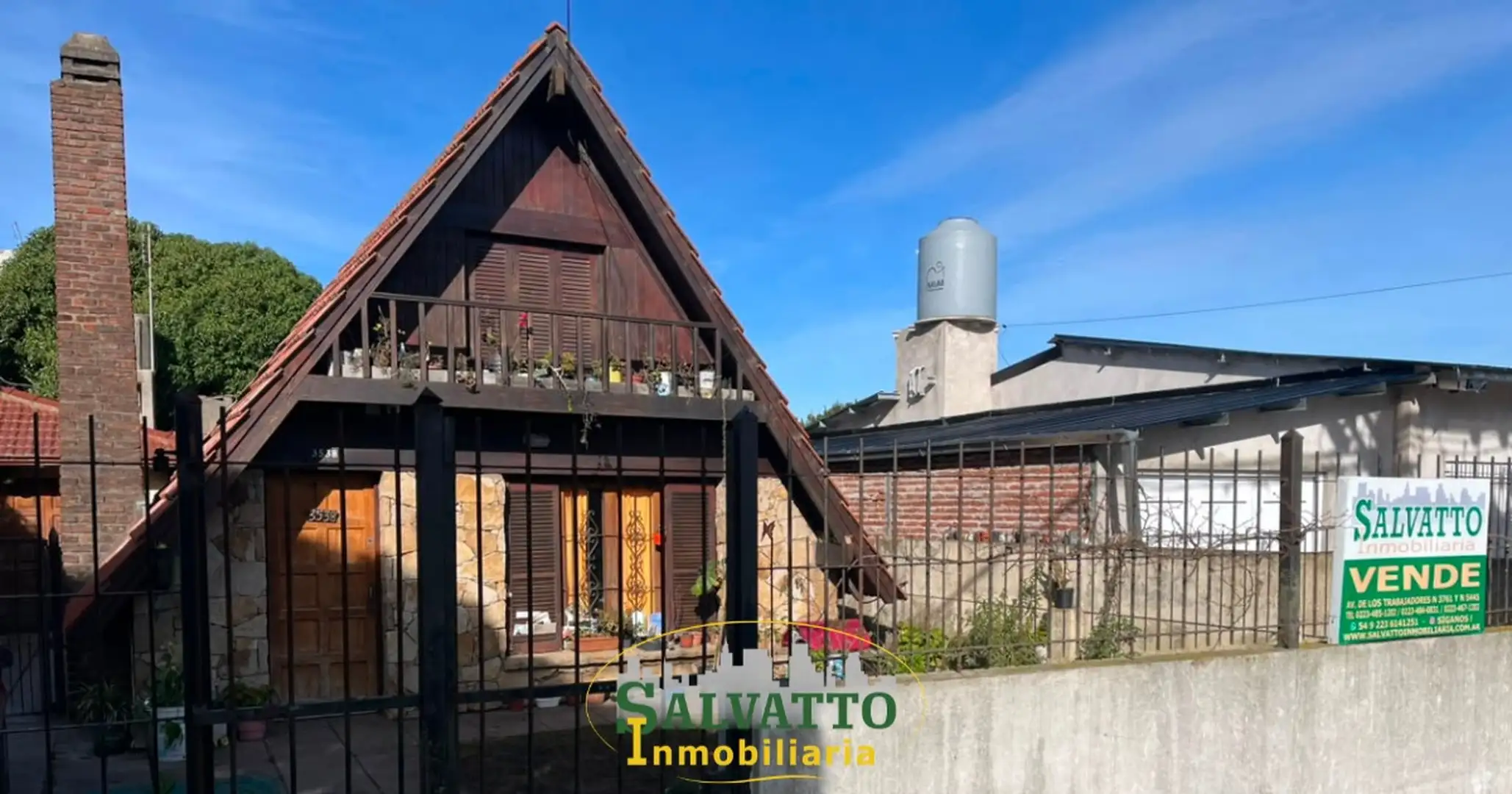 Chalet alpino con quincho y lote propio