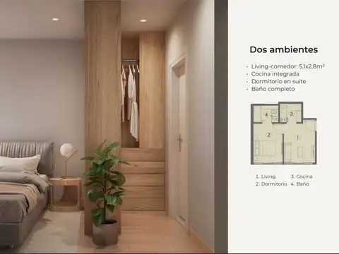 Departamento en Venta al Sudeste