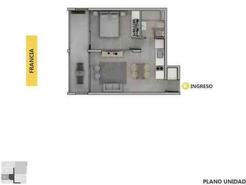 Departamento en Venta en Echesortu, Rosario