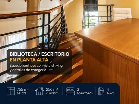 Casa 5 ambientes con 3 baños