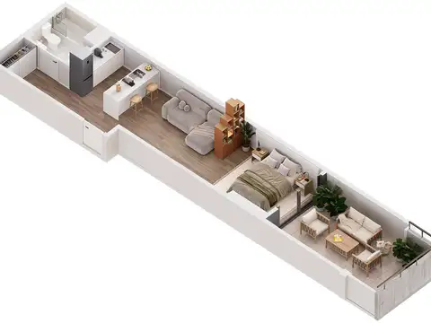 GRAN OPORTUNIDAD  Departamentos de categoría en Barracas 1 o 2 ambientes con amenities 