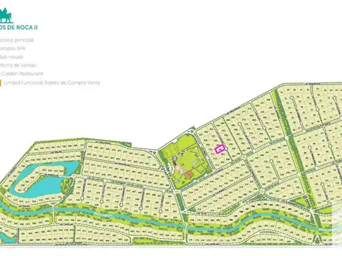Terreno en venta - 2.056mts2 - Campos de Roca II, Coronel Brandsen