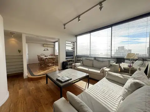 Alq temporario dpto duplex 3 amb amoblado recoleta