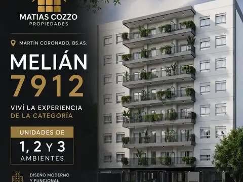 Departamento - Venta - Argentina, Tres de Febrero - Melian 7912