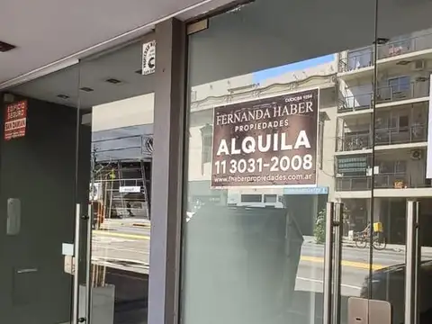 Local en alquiler en Av. Cordoba al 2900 Barrio Norte CABA
