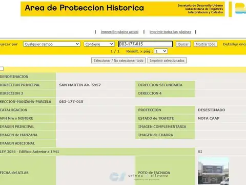 Terreno en Venta 33  mts Fondo