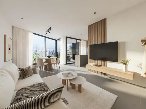 Departamento 3 ambientes con 2 baños