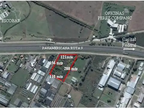 Excelente Fraccion de 20.142 m2 sobre Panam. km.52.5 - Loma Verde - Industrial