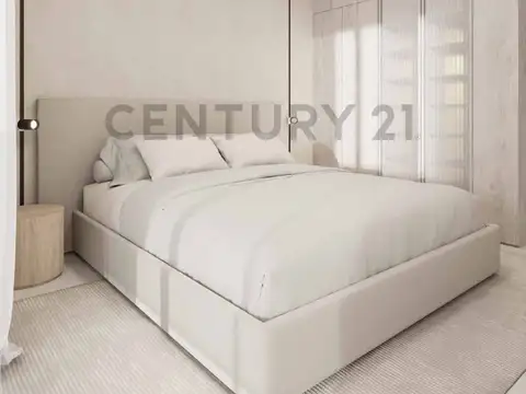 Venta departamento un dormitorio con balcón al frente y terraza con parrillero