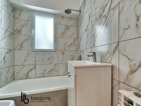Departamento 3 ambientes con 1 baño