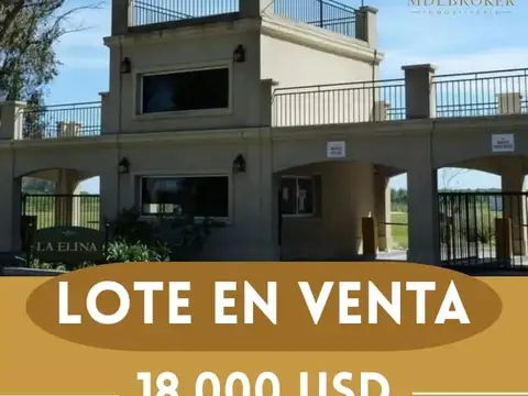 OPORTUNIDAD EXCELENTE LOTE DE 2000 mts en HERMOSO BARRIO PRIVADO