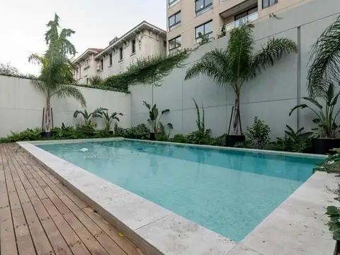 ALQUILER AMOBLADO 3 AMBIENTES CON COCHERA+ AMENITIES PALERMO