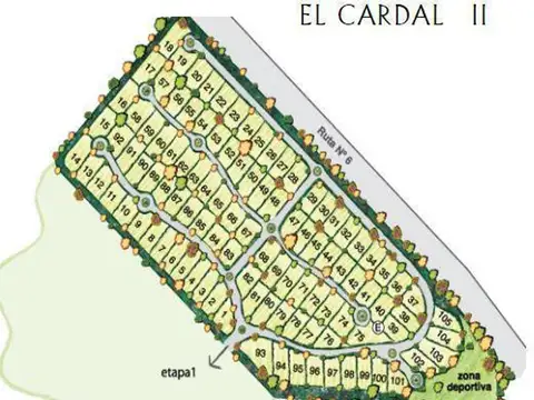 Terreno en Venta en El Cardal 2, USD 42.000