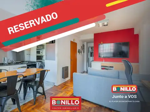 RESERVADO Departamento 3 ambientes venta Parque Chas