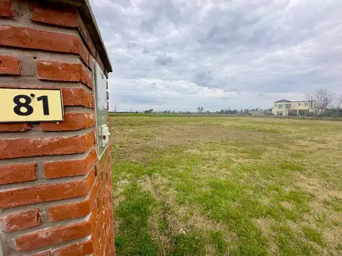 Terreno en Venta 2,91  mts Frente